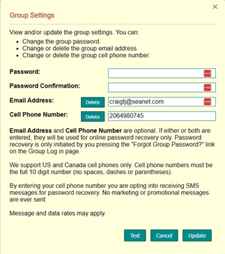 Group Settings